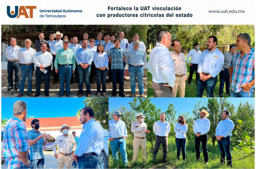  Fortalece la UAT su vinculación con productores citrícolas del estado