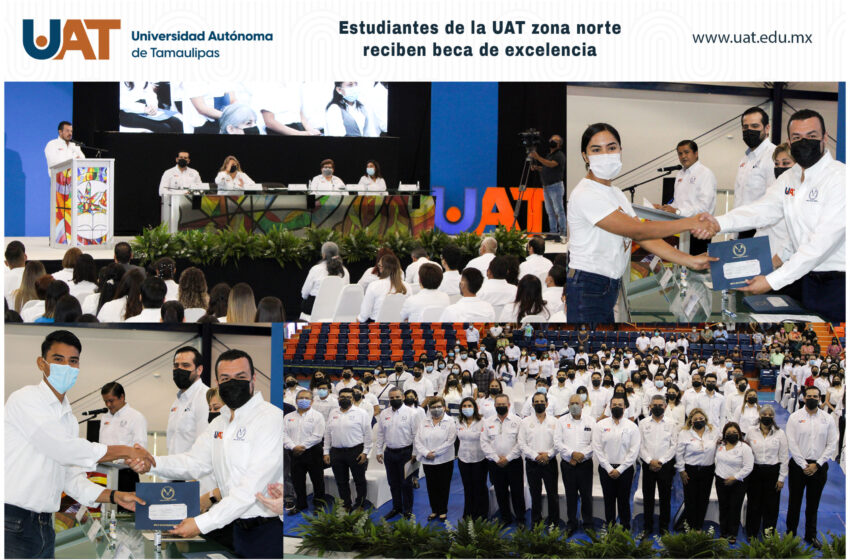  Estudiantes de la UAT Zona Norte reciben beca de excelencia