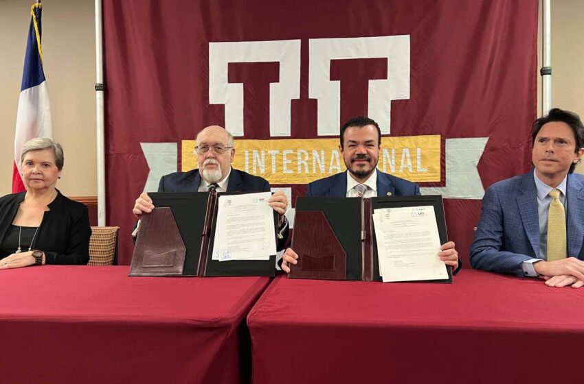  Rector de la UAT preside firma de acuerdos con la Universidad Texas A&M