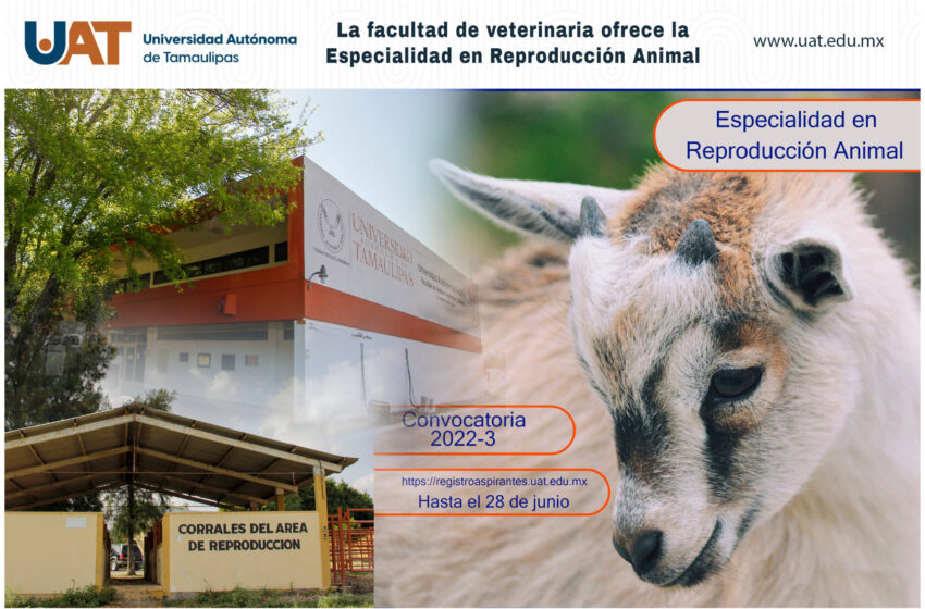  Ofrece UAT la Especialidad en Reproducción Animal