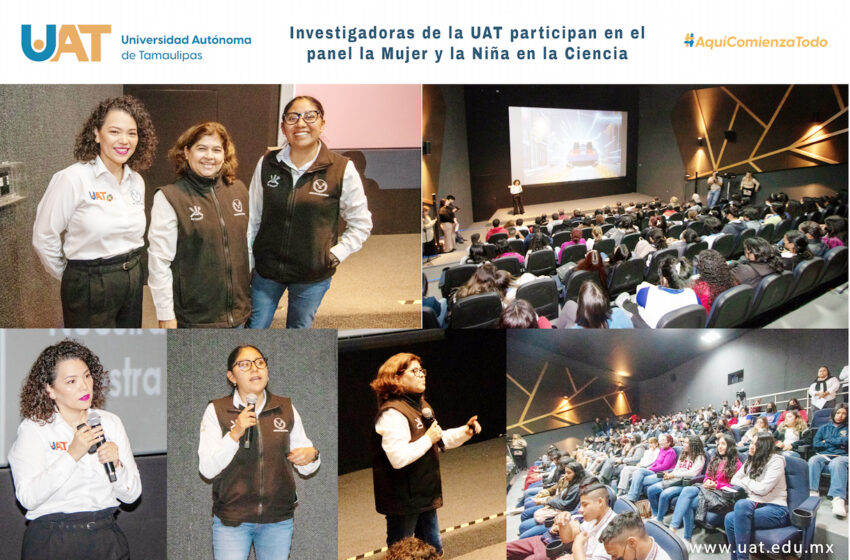  Investigadoras de la UAT participan en el panel “La mujer y la niña en la ciencia”